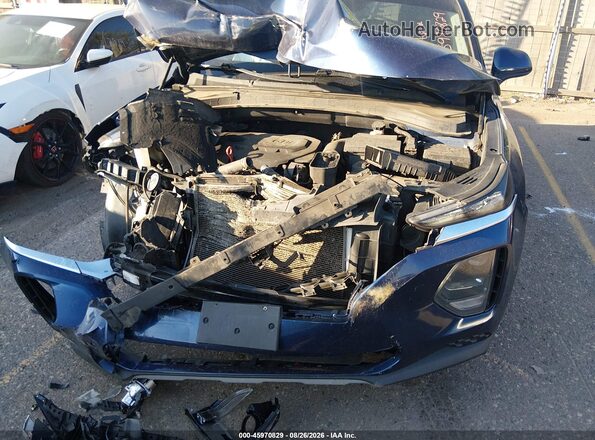 5NMS2CAD5KH031009 2019 HYUNDAI SANTA FE Синий Вид спереди