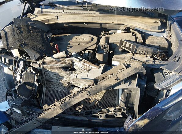 5NMS2CAD5KH031009 2019 HYUNDAI SANTA FE Синий Вид сзади