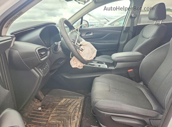 5NMS2CAD5LH237691 2020 HYUNDAI SANTA Белый Вид салона спереди