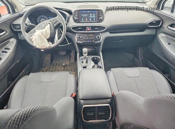 5NMS2CAD5LH237691 2020 HYUNDAI SANTA Белый Вид панели приборов