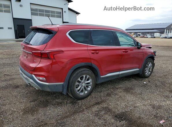5NMS2CAD6LH176142 2020 HYUNDAI SANTA Red Trasero derecho