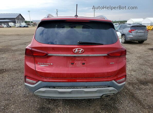 5NMS2CAD6LH176142 2020 HYUNDAI SANTA Red Vista trasera