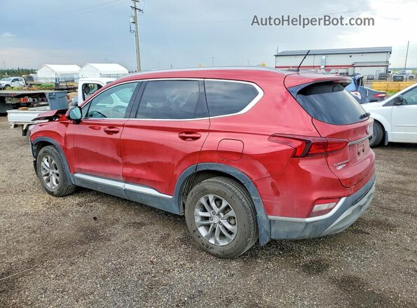 5NMS2CAD6LH176142 2020 HYUNDAI SANTA Red Trasero izquierdo