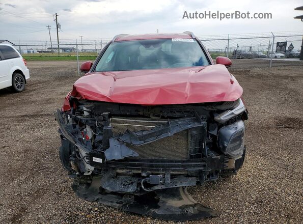 5NMS2CAD6LH176142 2020 HYUNDAI SANTA Red Vista frontal