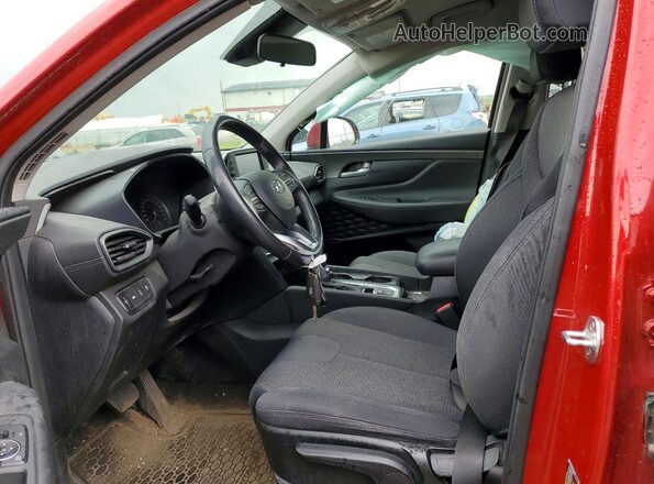 5NMS2CAD6LH176142 2020 HYUNDAI SANTA Red Vista interior delantera
