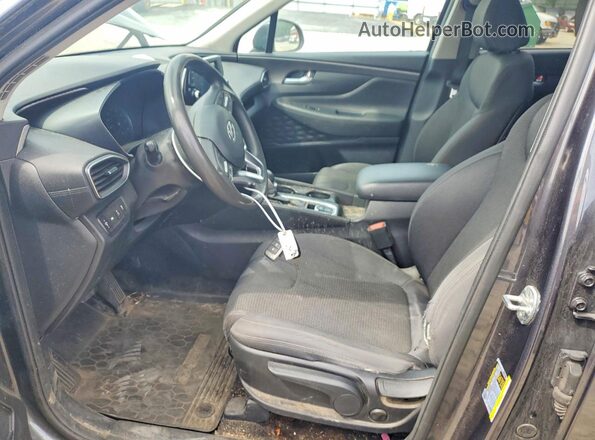 5NMS2CAD6LH270134 2020 HYUNDAI SANTA Черный Вид салона спереди