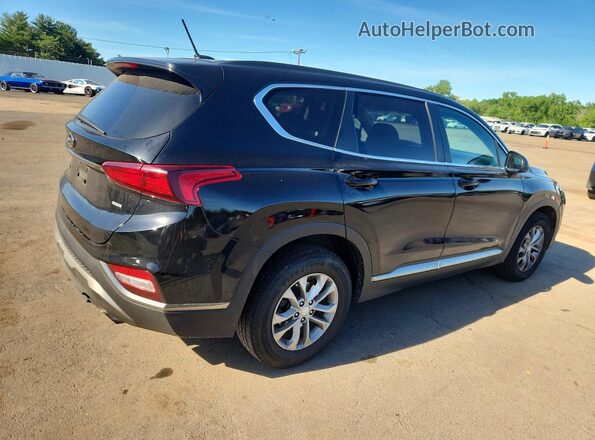 5NMS2CAD7KH081653 2019 HYUNDAI SANTA Black Tył prawy