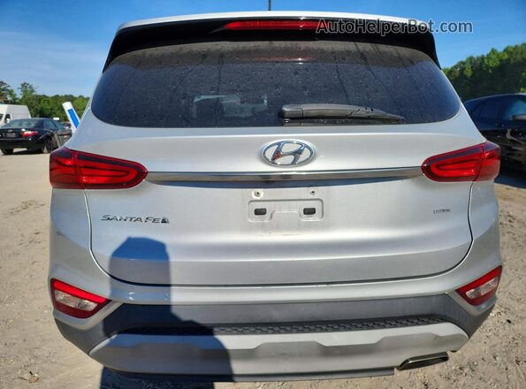 5NMS2CAD7LH141738 2020 HYUNDAI SANTA Серебряный Вид сзади