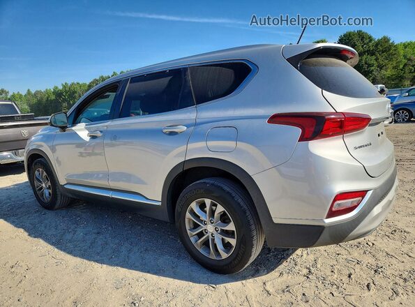 5NMS2CAD7LH141738 2020 HYUNDAI SANTA Серебряный Задняя левая четверть