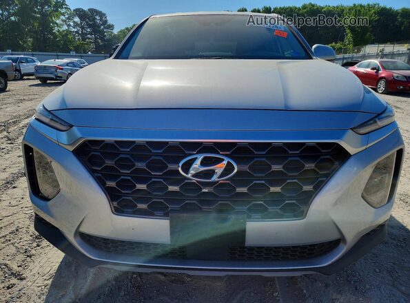 5NMS2CAD7LH141738 2020 HYUNDAI SANTA Серебряный Вид спереди