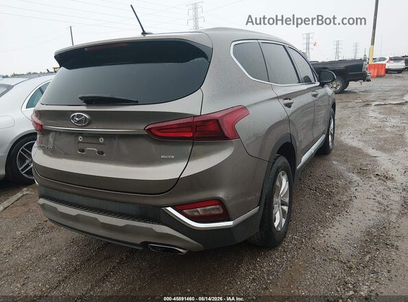 5NMS2CAD8KH018254 2019 HYUNDAI SANTA FE Gray Rear right