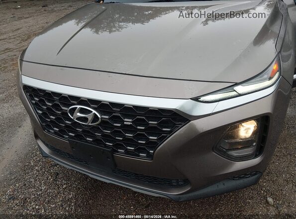 5NMS2CAD8KH018254 2019 HYUNDAI SANTA FE Gray Front view