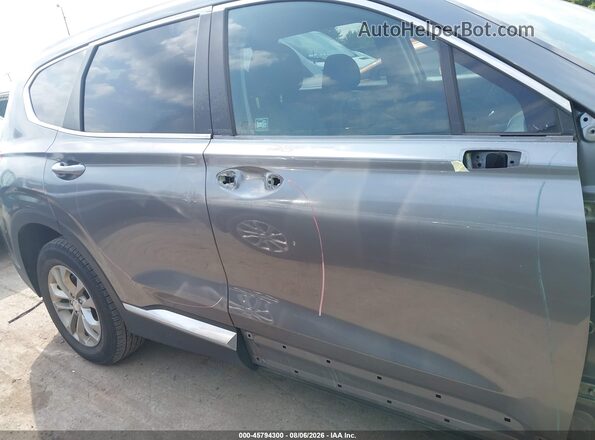 5NMS2CAD8KH084514 2019 HYUNDAI SANTA FE Gray Սալոնի 360 աստիճան տեսք