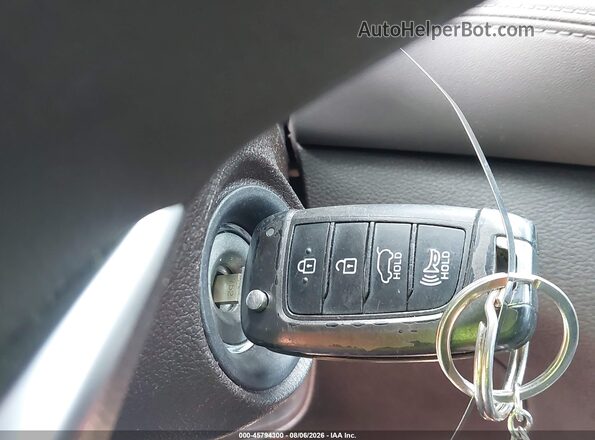 5NMS2CAD8KH084514 2019 HYUNDAI SANTA FE Gray Առջևի վահանակի տեսք
