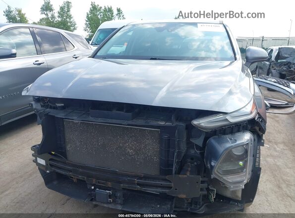 5NMS2CAD8KH084514 2019 HYUNDAI SANTA FE Gray Սալոնի հետևի տեսք