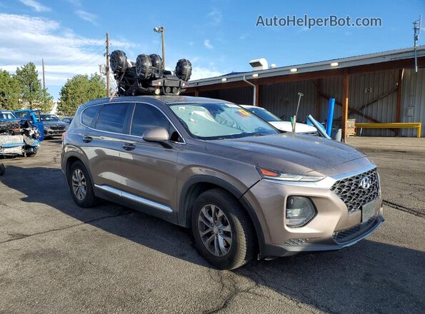 5NMS2CADXKH090279 2019 HYUNDAI SANTA Серый Передняя правая четверть