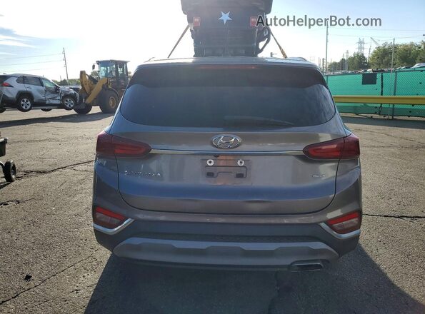 5NMS2CADXKH090279 2019 HYUNDAI SANTA Серый Вид сзади