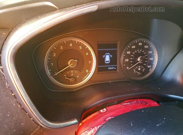 5NMS2CADXKH090279 2019 HYUNDAI SANTA Серый Вид щитка приборов