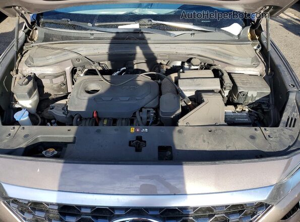 5NMS2CADXKH090279 2019 HYUNDAI SANTA Серый Вид задней части салона