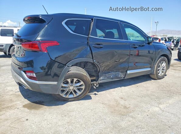 5NMS2CADXLH257435 2020 HYUNDAI SANTA Black Tył prawy