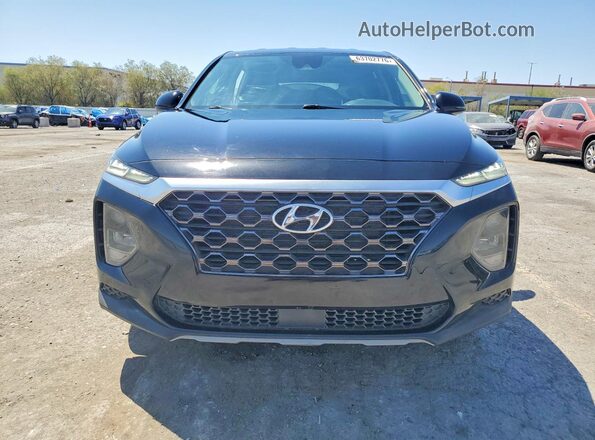 5NMS2CADXLH257435 2020 HYUNDAI SANTA Black Widok z przodu