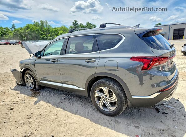 5NMS2DAJ0NH458243 2022 HYUNDAI SANTA Gray Trasero izquierdo