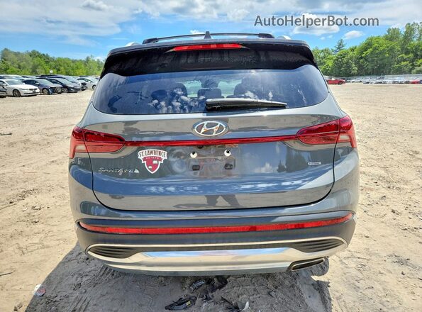 5NMS2DAJ0NH458243 2022 HYUNDAI SANTA Gray Vista trasera