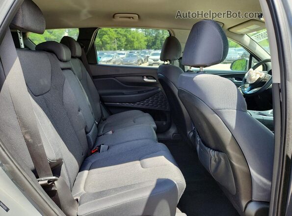 5NMS2DAJ0NH458243 2022 HYUNDAI SANTA Gray Vista interior trasera