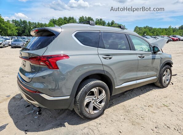 5NMS2DAJ0NH458243 2022 HYUNDAI SANTA Gray Trasero derecho