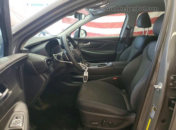 5NMS2DAJ0NH471929 2022 HYUNDAI SANTA Gray Front interior view