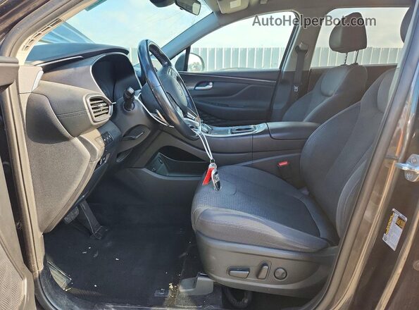 5NMS2DAJ0PH502308 2023 HYUNDAI SANTA Charcoal Вид салону спереду