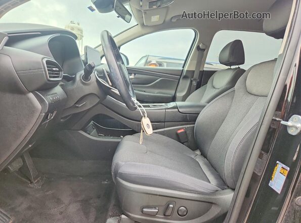 5NMS2DAJ0PH506570 2023 HYUNDAI SANTA Black Вид салону спереду