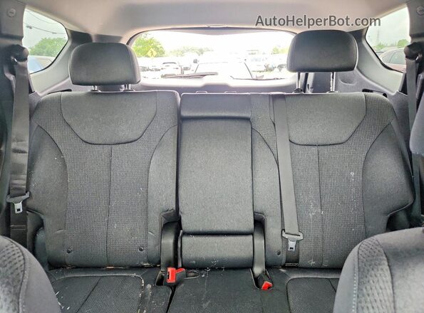 5NMS2DAJ0PH506570 2023 HYUNDAI SANTA Black Вид задніх сидінь