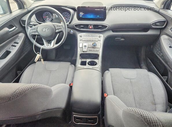 5NMS2DAJ0PH506570 2023 HYUNDAI SANTA Black Вид панелі приладів