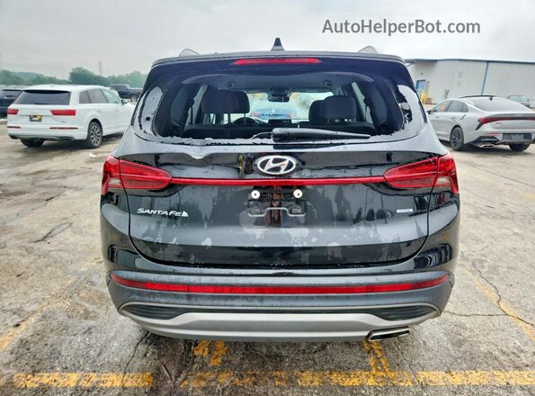 5NMS2DAJ0PH506570 2023 HYUNDAI SANTA Black Вид ззаду