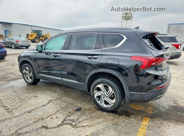 5NMS2DAJ0PH506570 2023 HYUNDAI SANTA Black Задня ліва чверть
