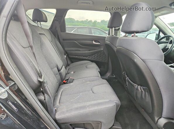 5NMS2DAJ0PH506570 2023 HYUNDAI SANTA Black Вид задньої частини салону