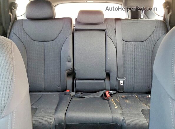 5NMS2DAJ0PH538046 2023 HYUNDAI SANTA Silver Vista de los asientos traseros
