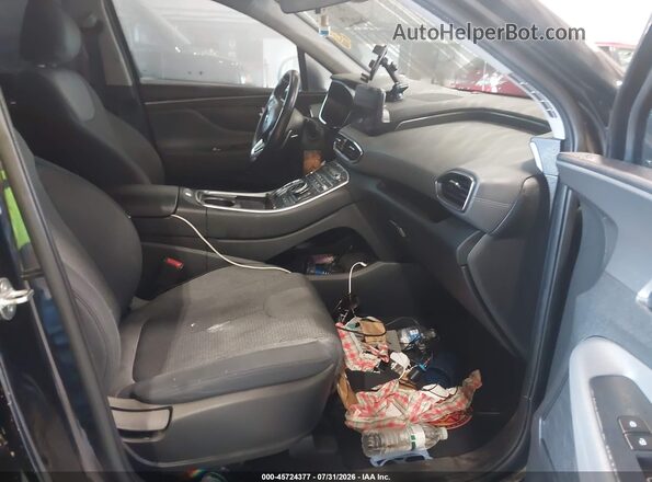 5NMS2DAJ0PH592365 2023 HYUNDAI SANTA FE Black Front interior view