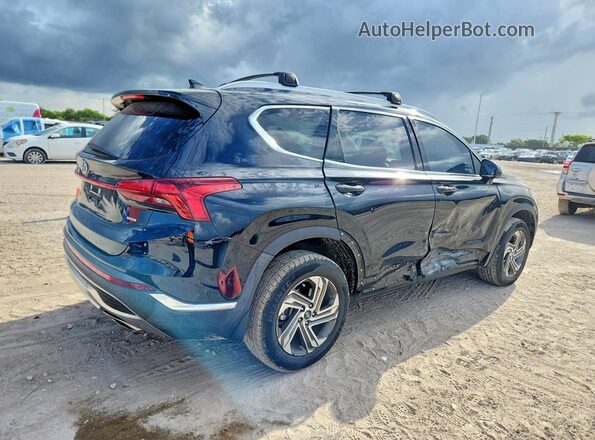 5NMS2DAJ1NH454685 2022 HYUNDAI SANTA Black Задня права чверть