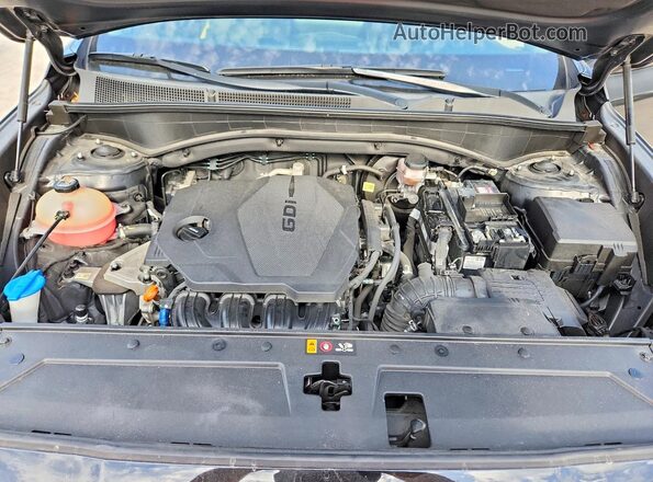 5NMS2DAJ1NH454685 2022 HYUNDAI SANTA Black Вид підкапотного простору