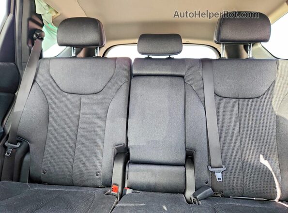 5NMS2DAJ1NH454685 2022 HYUNDAI SANTA Black Вид задніх сидінь