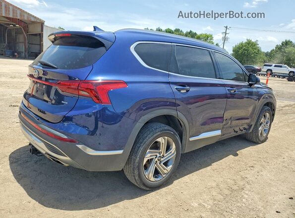 5NMS2DAJ1NH459126 2022 HYUNDAI SANTA Синий Задняя правая четверть