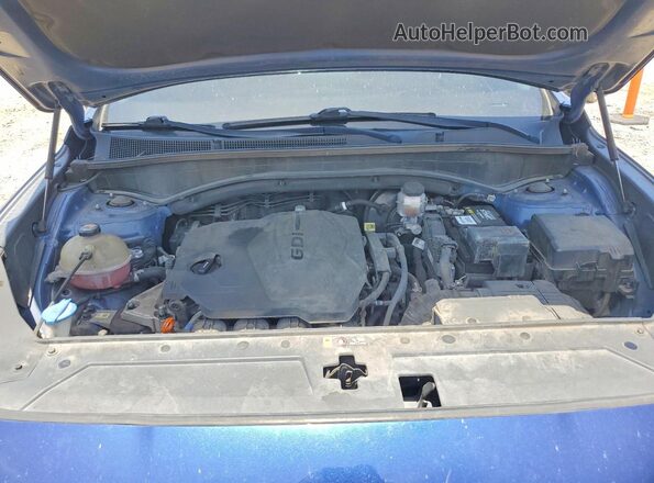 5NMS2DAJ1NH459126 2022 HYUNDAI SANTA Синий Вид подкапотного пространства