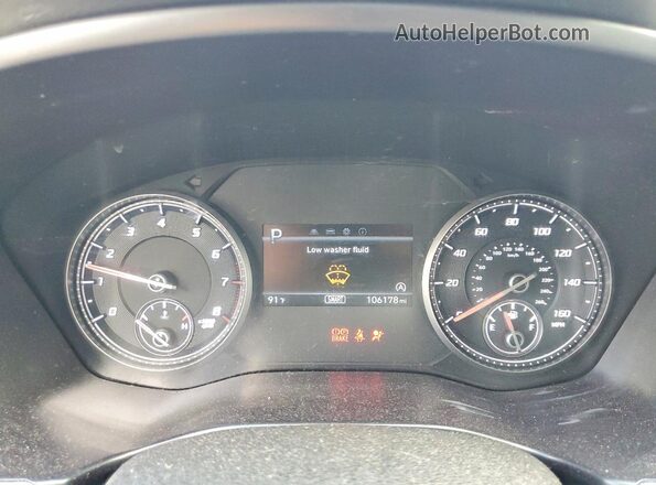 5NMS2DAJ1NH477724 2022 HYUNDAI SANTA Silver Instrument cluster view