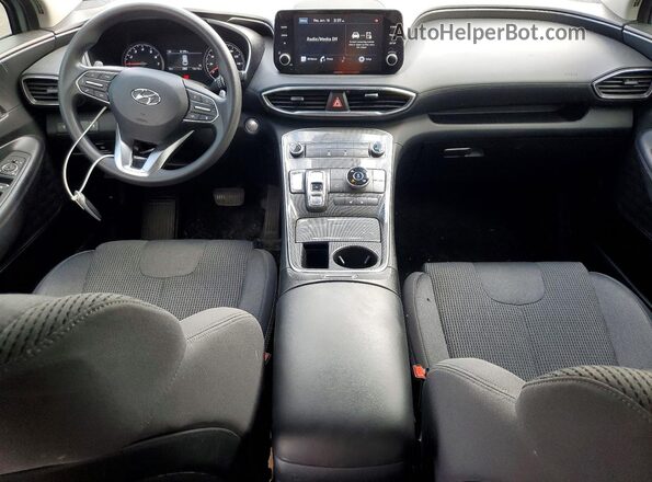 5NMS2DAJ1NH477724 2022 HYUNDAI SANTA Silver Dashboard view