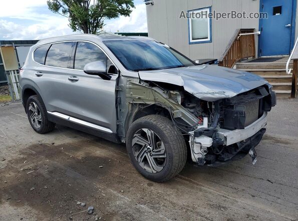 5NMS2DAJ1NH477724 2022 HYUNDAI SANTA Silver Front right