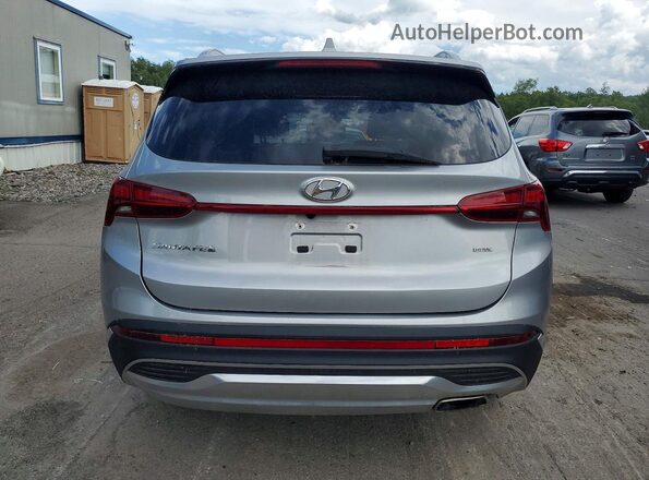 5NMS2DAJ1NH477724 2022 HYUNDAI SANTA Silver Rear view