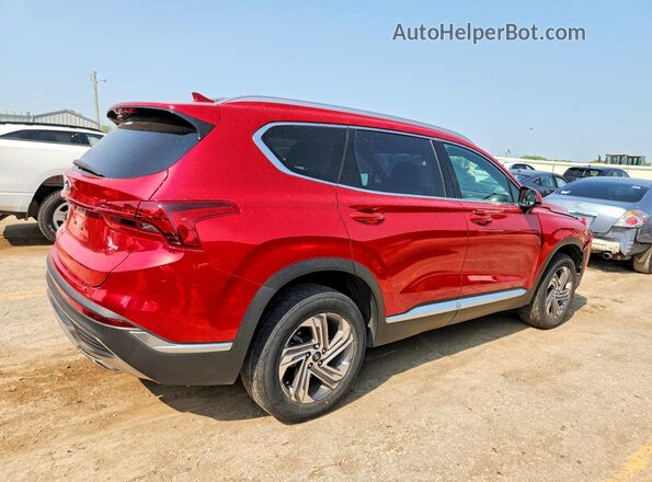 5NMS2DAJ1NH482051 2022 HYUNDAI SANTA Red Trasero derecho