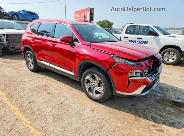 5NMS2DAJ1NH482051 2022 HYUNDAI SANTA Red Delantero derecho